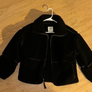 Abercrombie & Fitch Charcoal Fleece Jacket